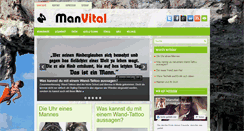 Desktop Screenshot of manvital.com